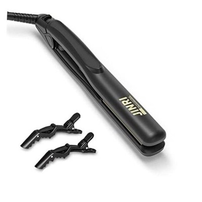 3 in 1 Heated Hair Styling Tool: Straightener, Crimper, and Hot Brush - Smooth