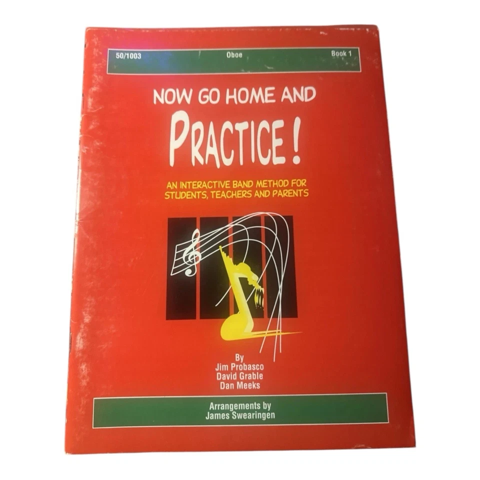 Lot of 4 Oboe Method Books Yamaha Kjos Heritage Belwin Band Lesson Vintage NOS - Image 2 of 4