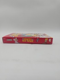 Krusty's Fun House (Nintendo Entertainment System, 1992) NES CIB COMPLETE NICE!