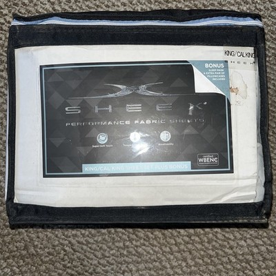 Sheex King/CAL  King Sheet Set. NEW PLUS BONUS PILLOW CASES