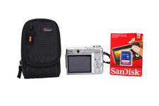 Canon PowerShot S5 IS Digital Camera 12x Zoom – Tested – Case, Batteries, 16GBSD