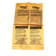 Kirby Micron Magic Vacuum Bags G3 G4 G5 G6 Sentria Genuine Micron Filtration