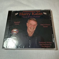 HARRY KALAS Commemorative Tribute CD "Voice Of The Phillies" BASEBALL VOICES New