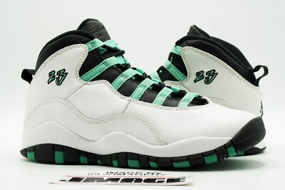 AIR JORDAN 10 RETRO White×Green AIR JORDAN X 10 RETRO NEW SIZE 4.5Y WHITE VERDE BLACK INFRARED 23
