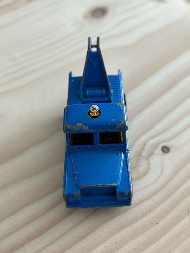 Vintage Blue Corgi Juniors RANGE ROVER Wrecker Truck 24 Hour Crash Service - Picture 3 of 6