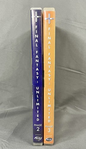 Final Fantasy: Unbegrenzte Phase 2 Phase 3 (DVD, 2004, Wendecover) Menge 2 DVDs - Bild 3 von 3