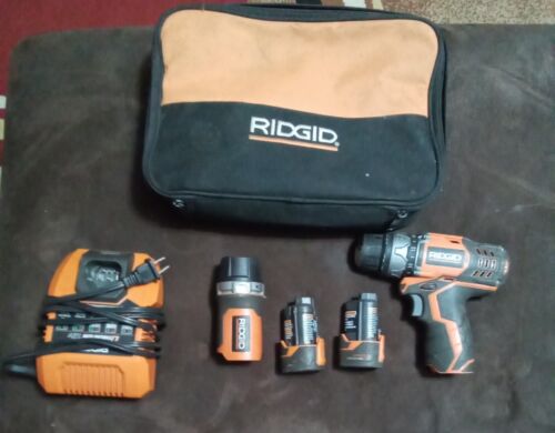 Lithium-ion RIDGID 12v 2 Drill 