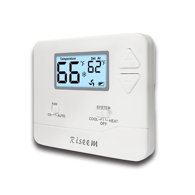 Non-Programmable Wall Thermostat for Home Single-Stage Systems, 1 Heat/1 Cool...