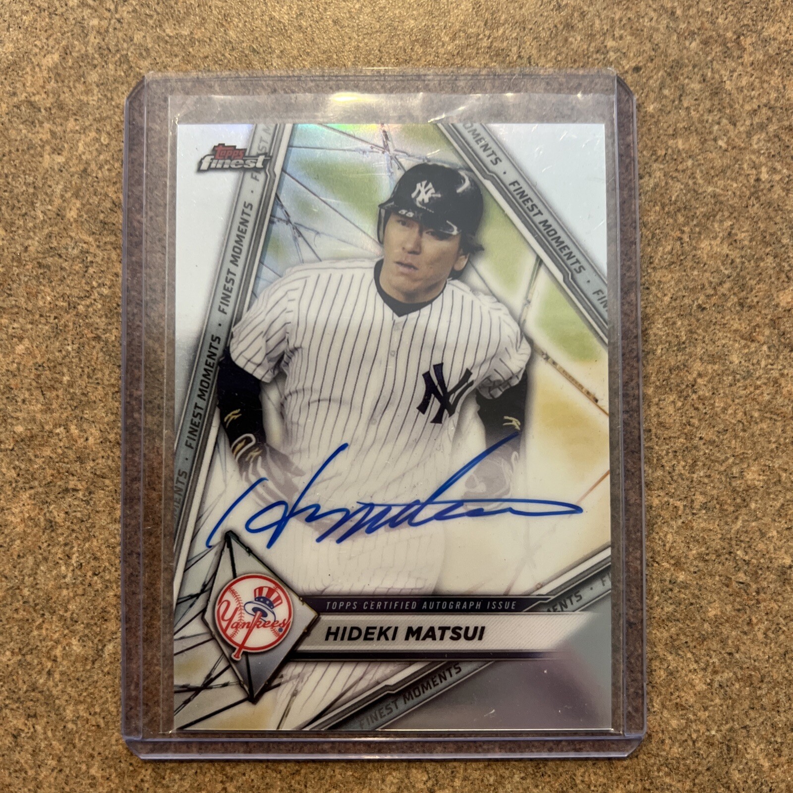 Topps　mlb 松井秀喜　サインカード 最終値下げ‼️ topps 東京シリーズ 松井秀喜 サインカード 10