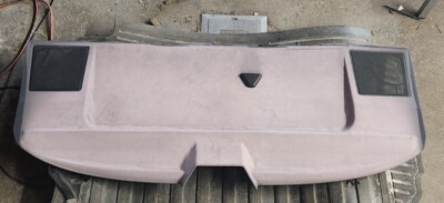 1990-1991 BMW 535i E34 Rear Parcel Shelf Package Hat Deck Trim Speaker Grill OEM