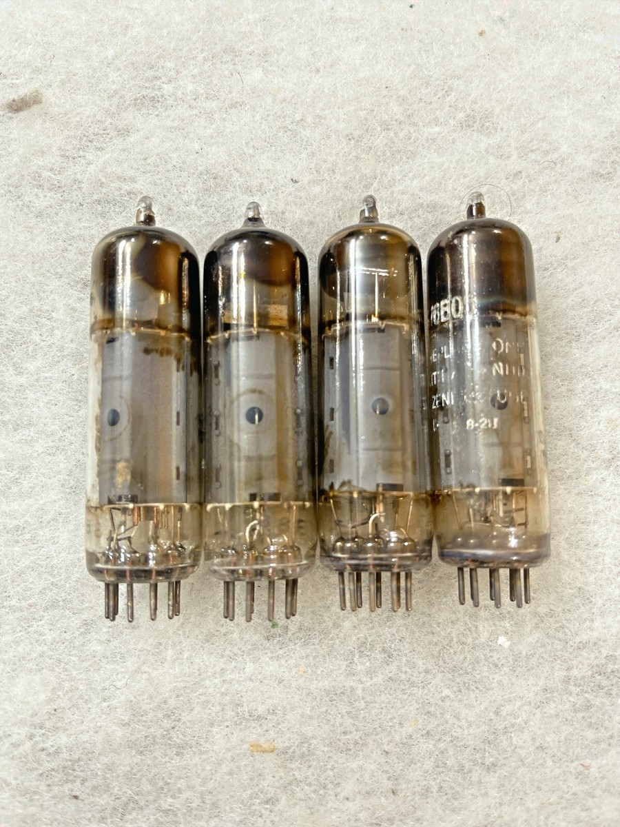 Mullard EL84 6BQ5 Square Getter Winkle Glass Strong Testing Values