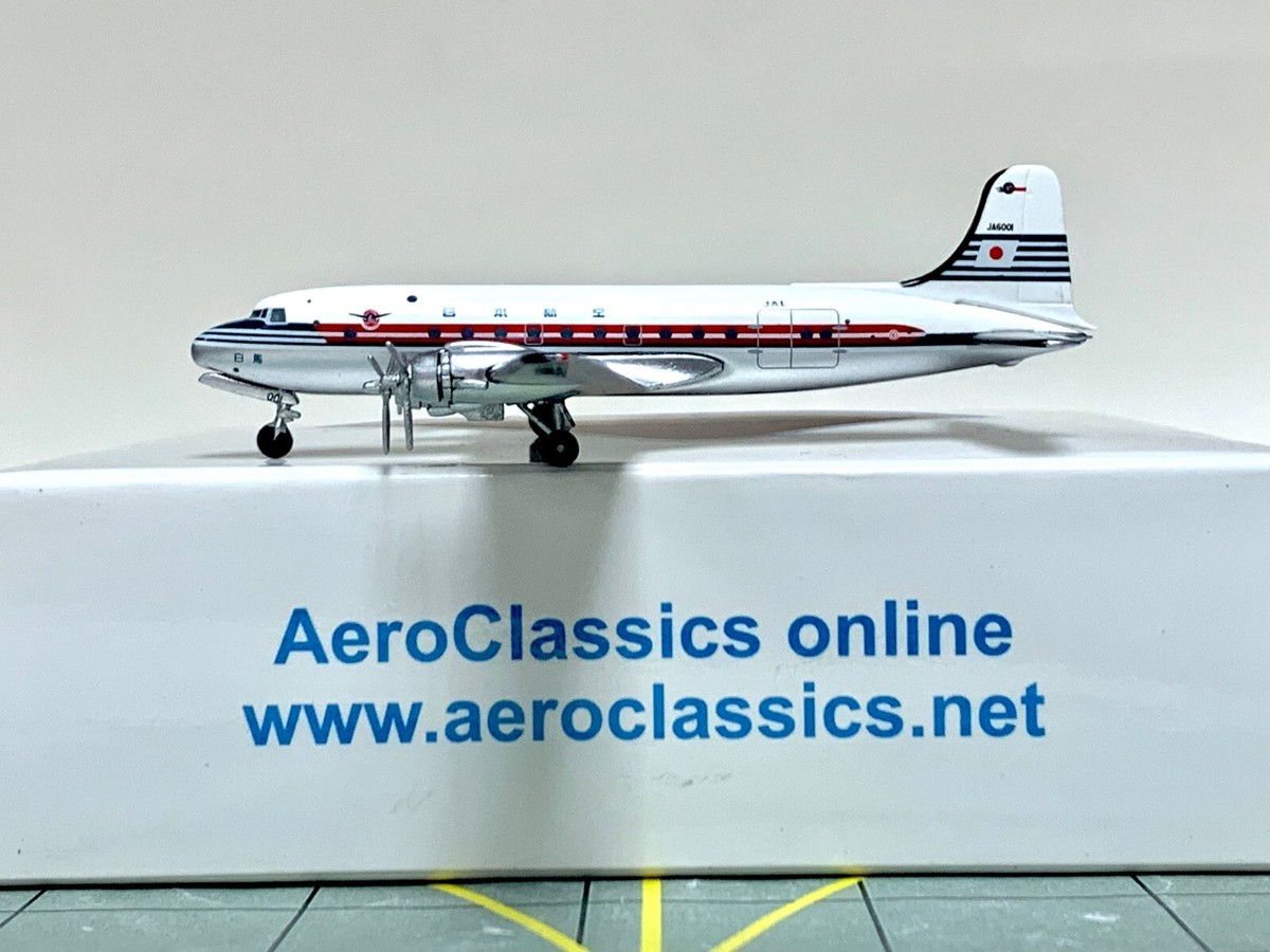 AeroClassics 1:400 Japan Airlines Douglas DC-4 JA6001 | eBay