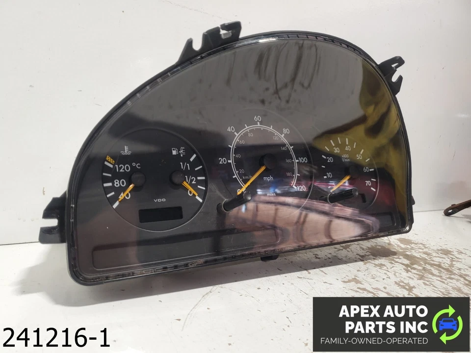 OEM 1998-2001 Mercedes ML320 3,2 L velocímetro odómetro cuadro de instrumentos medidor Foto 3 de 4