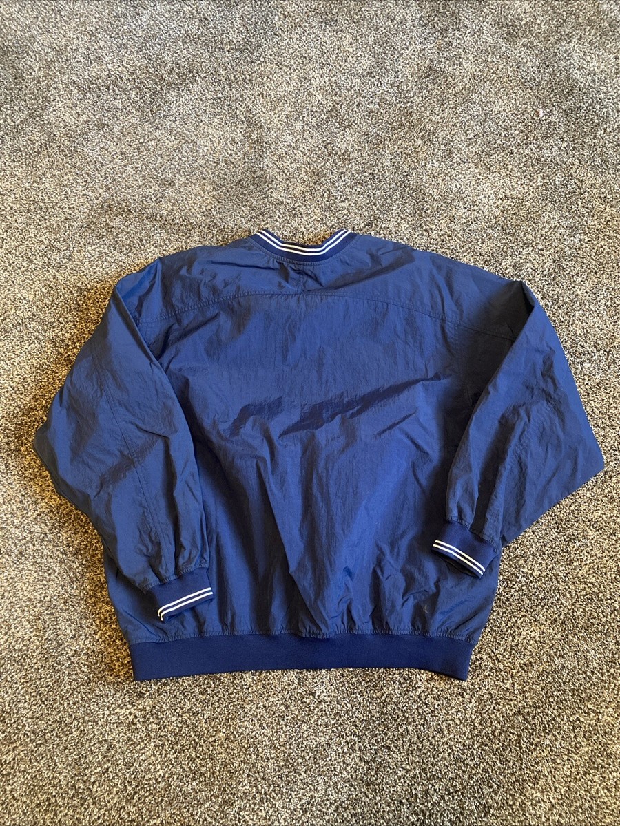 Nike ウォームアップウェア XXL 90s 90s NIKE Logo Warm Up Jersey 黄紺 L 銀タグ ナイキ ウォーム