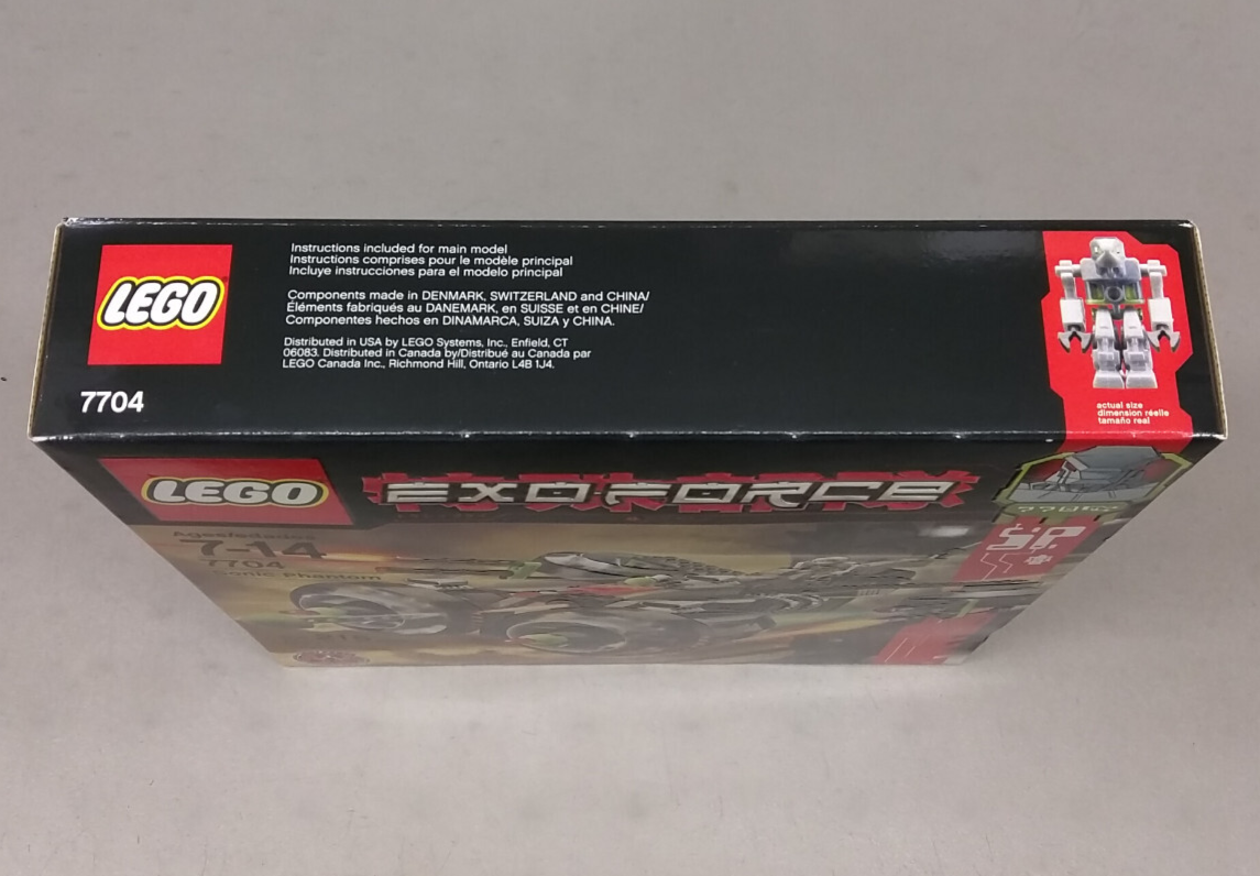 LEGO Exo-Force 7704 Sonic Phantom NEW! Devastator Robot Light-Up