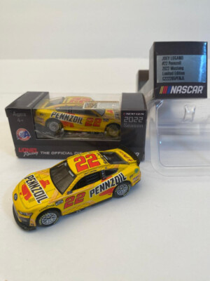 NASCAR 2022 JOEY LOGANO #22 PENNZOIL 1/64 CAR | eBay