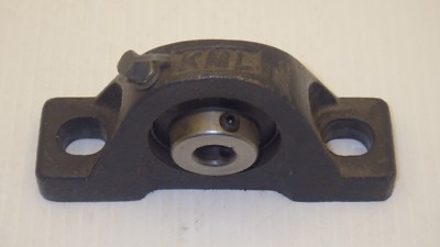 KML UC201-8 (PE204 HOUSING) PILLOW BLOCK BEARING CAST HOUSING 1/2'' OD SHAFT NNB 