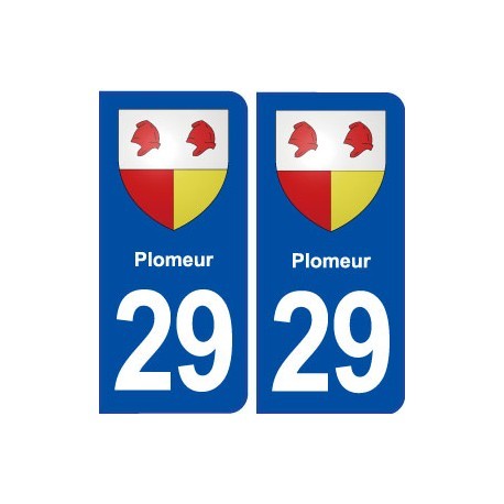 29 Quimperlé Logo Autocollant Plaque Stickers Ville