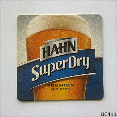 Hahn Super Dry Premium Low Carb Coaster (B411)