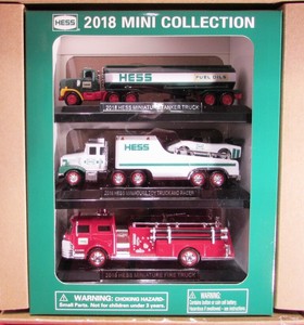 hess mini trucks 2018
