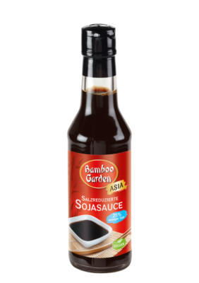 Bamboo Garden Salzreduzierte Sojasauce Saucen 0.150l 4023900546740