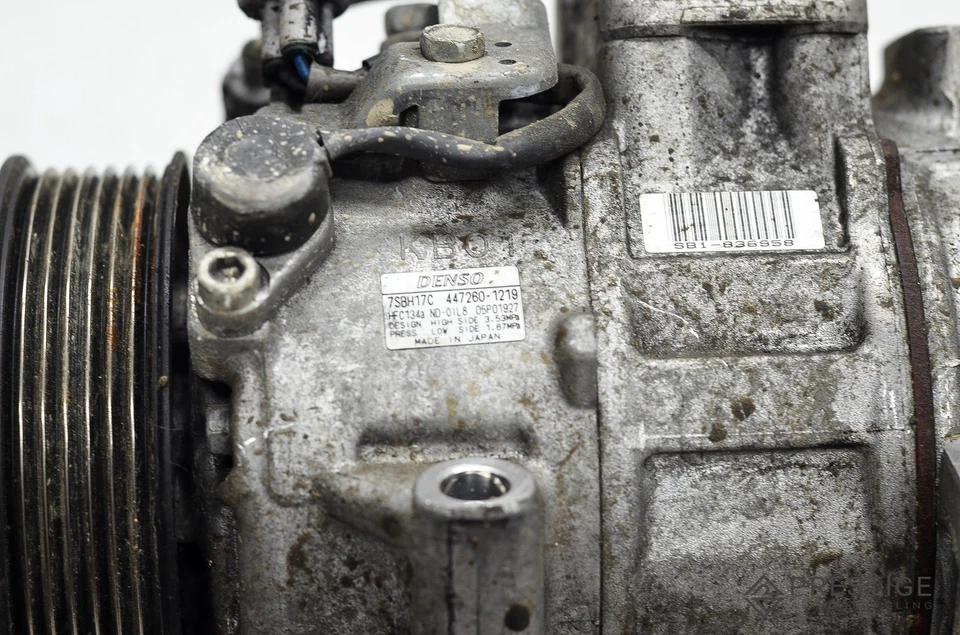 Compresor de aire acondicionado Lexus Es350 2007-2012 7sbh17c 447260-1219 OEM Foto 3 de 4