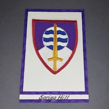 Spring Hill College Mobile AL Alabama 3 3/4" Patch College ROTC 