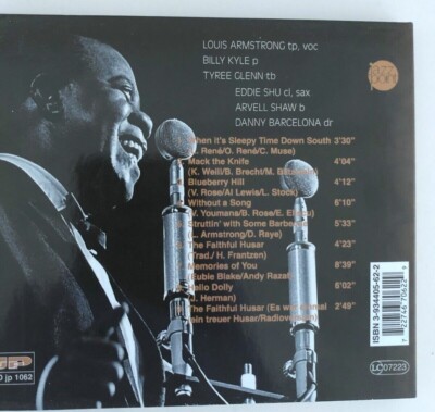 The Legendary Berlin Concert by Louis Armstrong & His All Stars CD