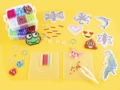 La Manuli Bügelperlen Set 10.000pcs 23 Farben 5mm DIY Bastelset - Bild 4 von 10