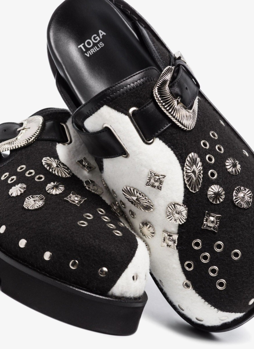 toga virilis men ying yang Black White mules eu 42 | eBay