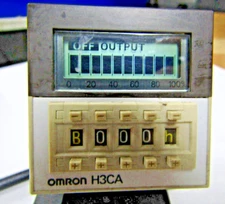 ✌️ OMRON TIMER H3CA-A 99.9s-9990 HOURS, 11-PIN 24-240VAC, 12-240VDC W/ HOLD-DOWN