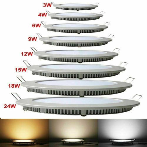 10x LED Einbau Panel Einbaustrahler Deckenleuchte Einbauleuchte Ultraslim Flach - Bild 2 von 11