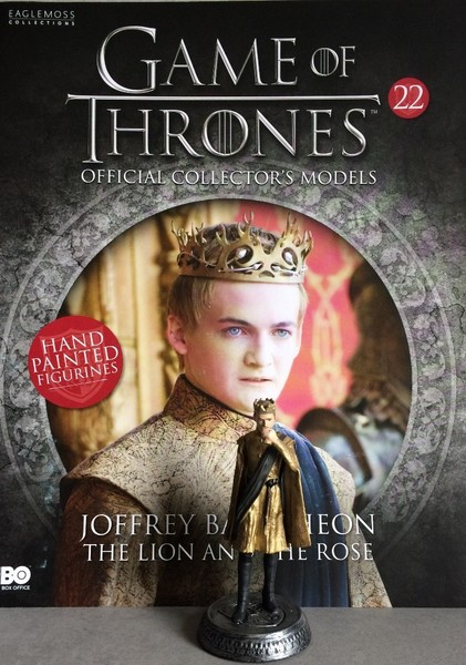 Game Of Thrones Got Official Collectors Models #22 Joffrey Baratheon Figurine-image