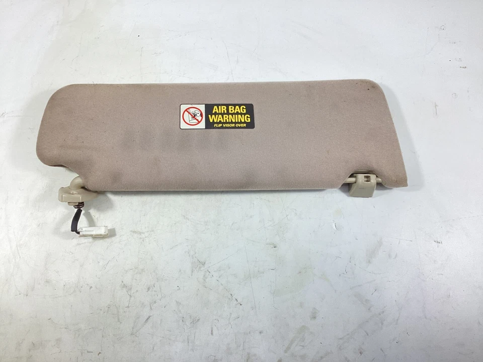 Jaguar XJ8 1998-2003 Vanden Plas lado izquierdo del conductor parasol con espejo retrovisor OEM. Foto 2 de 4