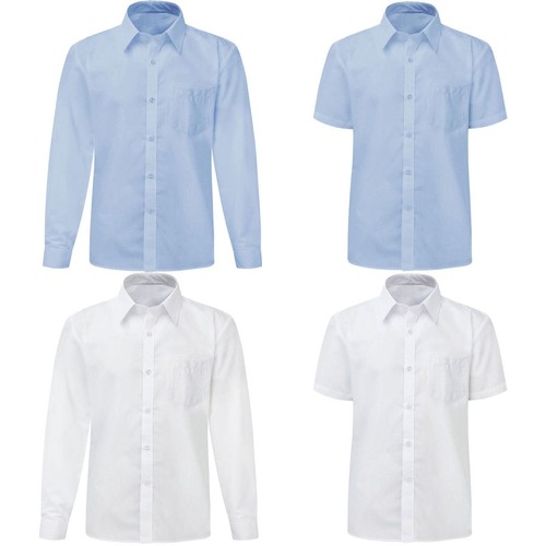 Chemise habillée - WHITE - Manches longues - Sans repassage - Coupe