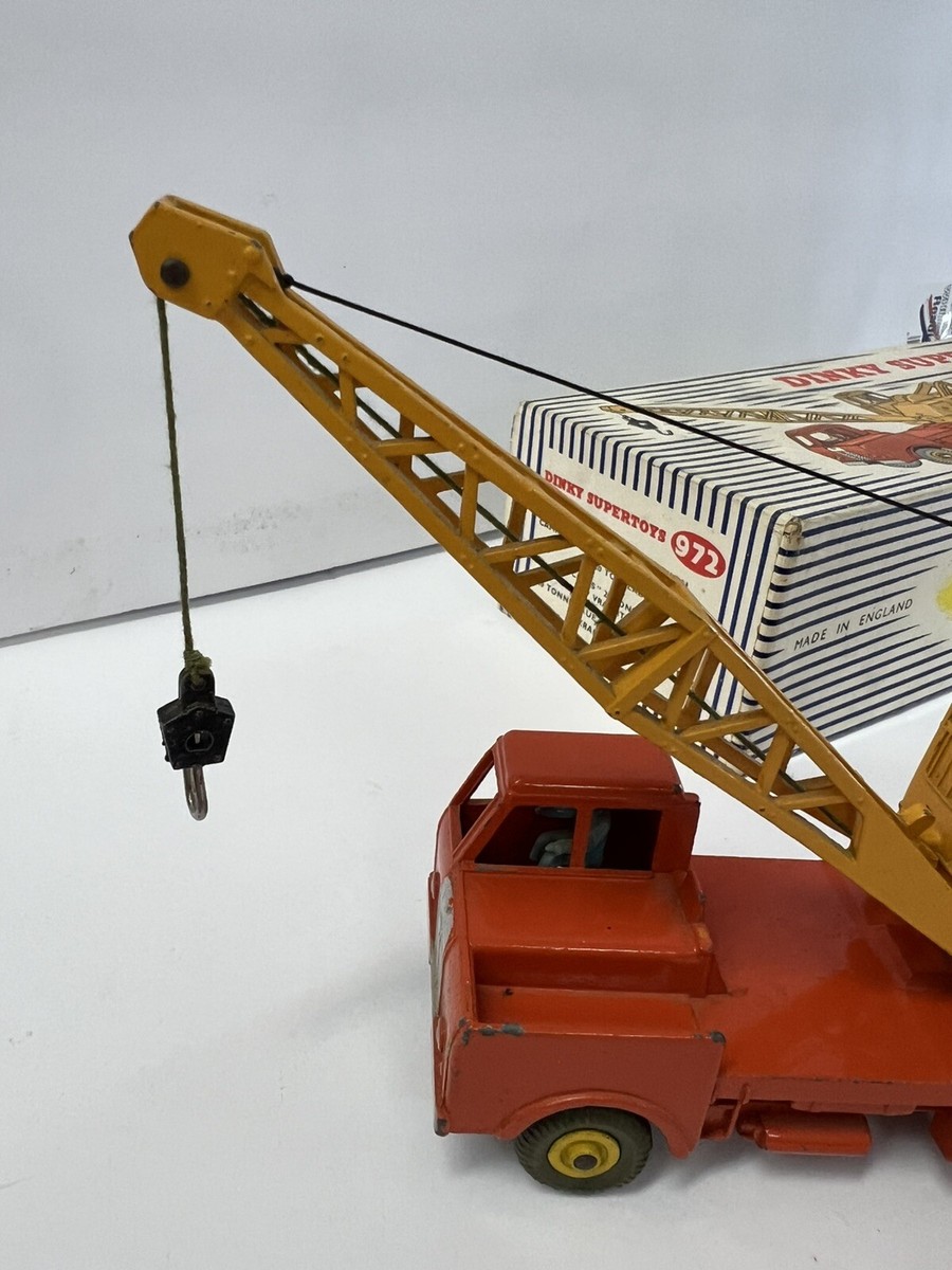 Grue Autoportée Coles 20 Tonnes – Dinky Supertoys N°972 – 6 Roues – Made In England