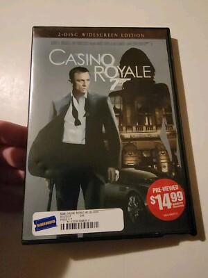 Casino Royale (DVD, James Bond, Widescreen, 2006) Blockbuster