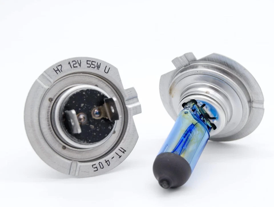 Maruta H7 55W 12V 7000 K Set Light Bulbs for Lights Car Xenon Cosmos Blue - Image 4 of 4