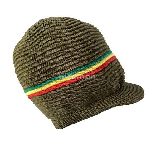 Rasta Raíces Peak Natty Dread Gorra Selassie África Reggae Jamaica Marley XL - Imagen 24 de 55
