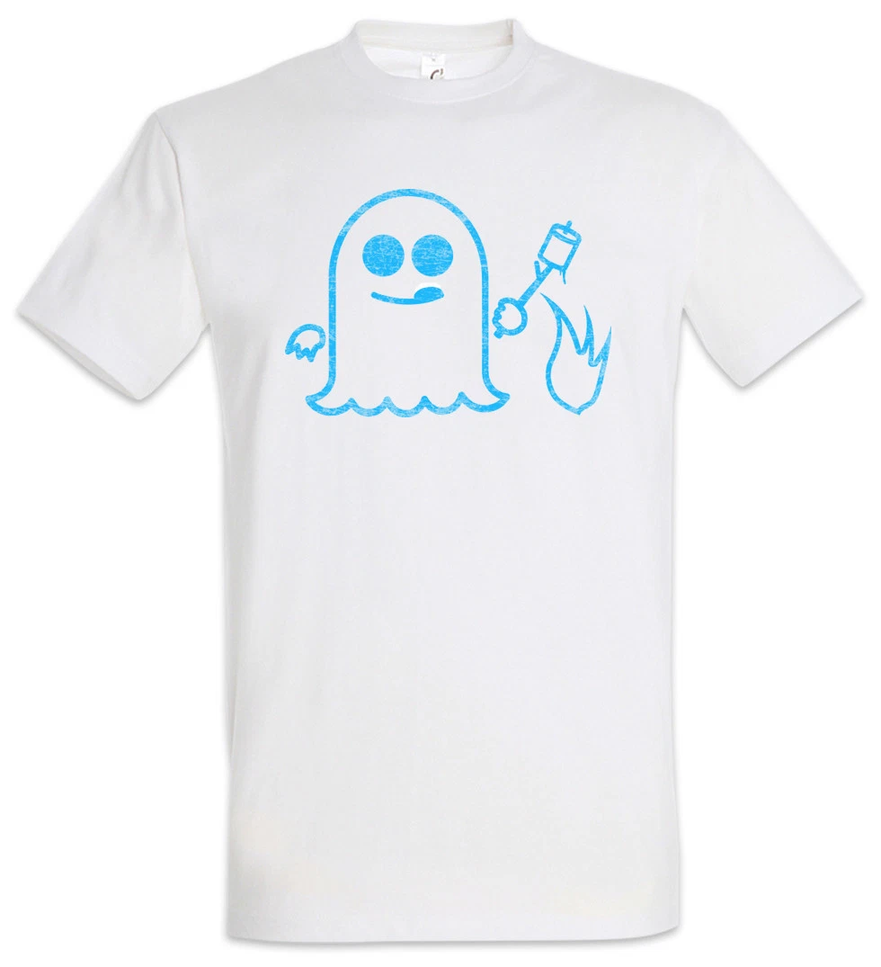 S BBQ T-Shirt Barbecue Ghost Marshmallow Camp Camping Fun Grill Fire Campfire