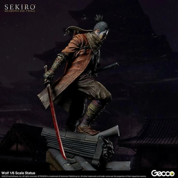 SEKIRO - Shadows Die Twice - Wolf 1/6 Pvc Figure Gecco - Immagine 4 di 4