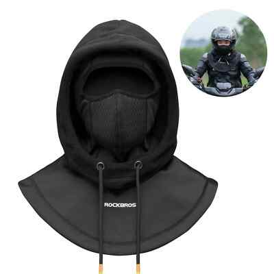 ROCKBROS Men Winter Mask Thermal Fleece Cycling Balaclava Ski Full Face Mask New