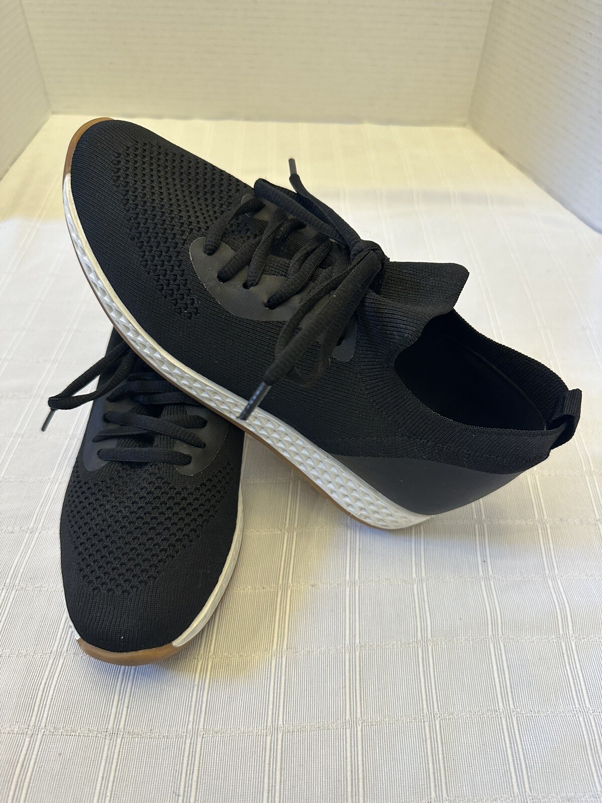 SAOLA J Slides Urban Sports Talia sneaker nero nodo donna suola 7 gomma