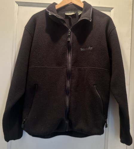 Timberland Men’s Fleece Sweater Full Zip Medium Black