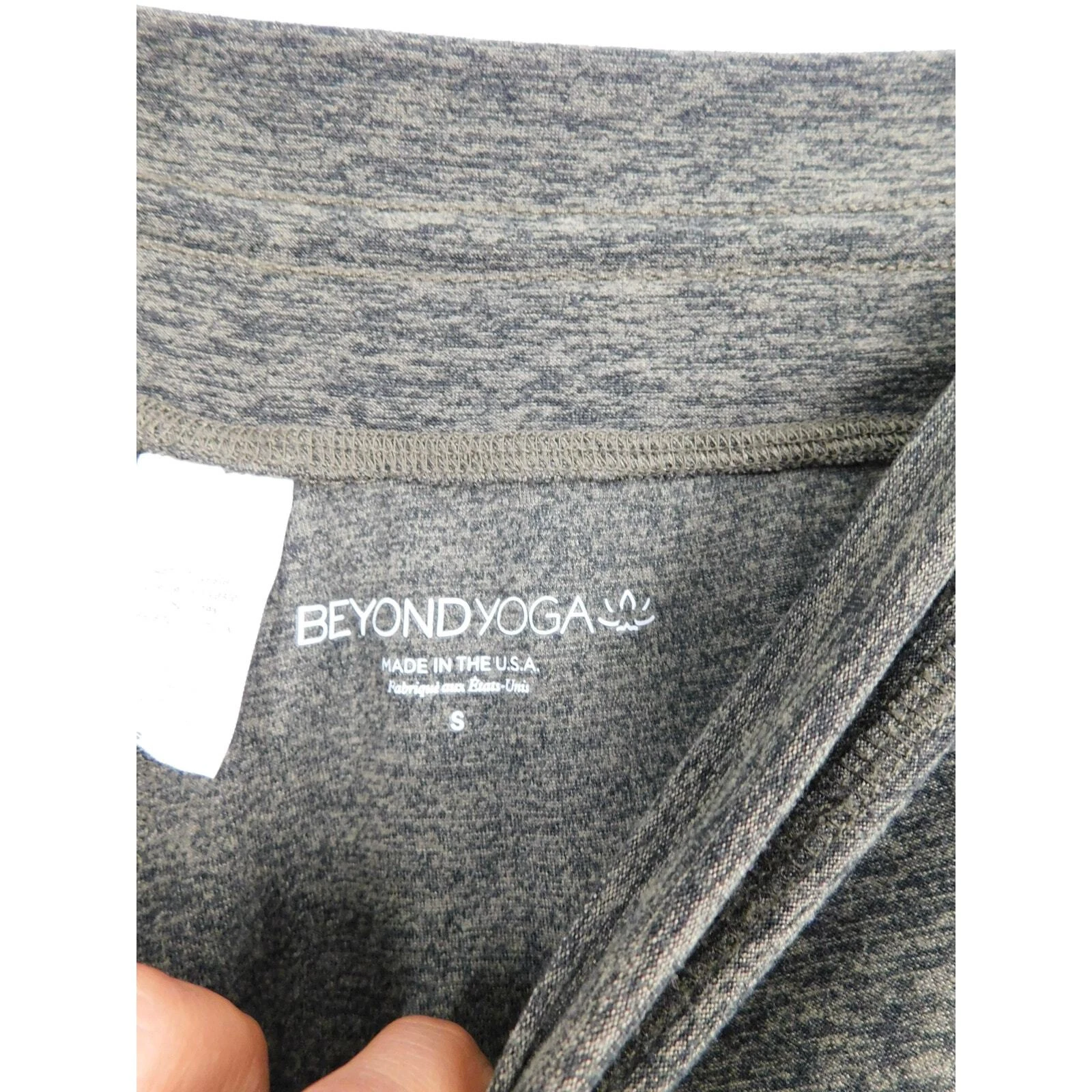 beyond-yoga heather spacedye drawstring jogger pants
