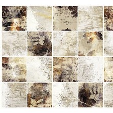 Gold White Tile 3D Wall Panels, in Various Packs