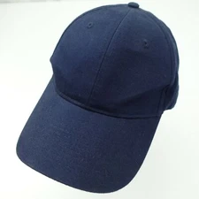 Blank Blue Ball Cap Hat Adjustable Baseball Adult