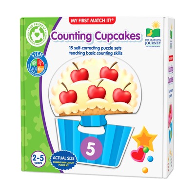New - The Learning Journey My First Match It! - Counting Cupcakes - Ages 2-5