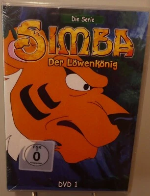 Simba DVD 1 Der Löwenkönig 3 tolle Folgen Zeichentrick Spaß für die Familie #T33 - Bild 1 von 2