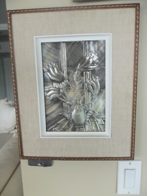 HAIM ADLER STERLING SILVER 925 WOKK OF ART